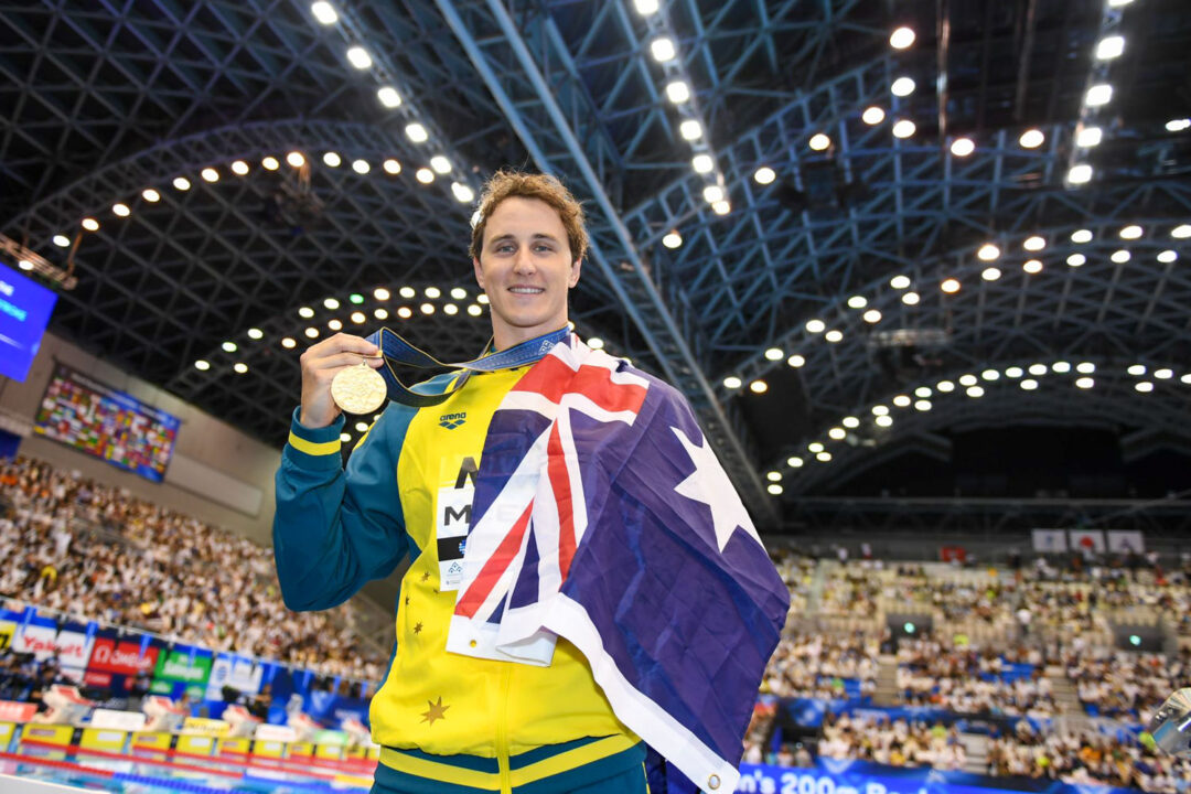 Australia Matches Its Best-Ever World Championships Gold Medal Count
