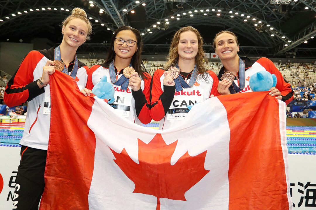 SwimSwam Pulse: 52.6% Think Canadian Women Have Best Medal Hopes In Medley Relay
