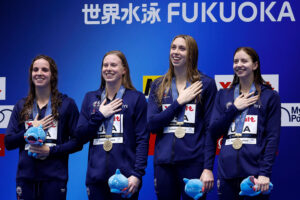 2024 Worlds Day 8 Prelim Relay Lineups: U.S. Women Pull Out of 4×100 Medley Relay