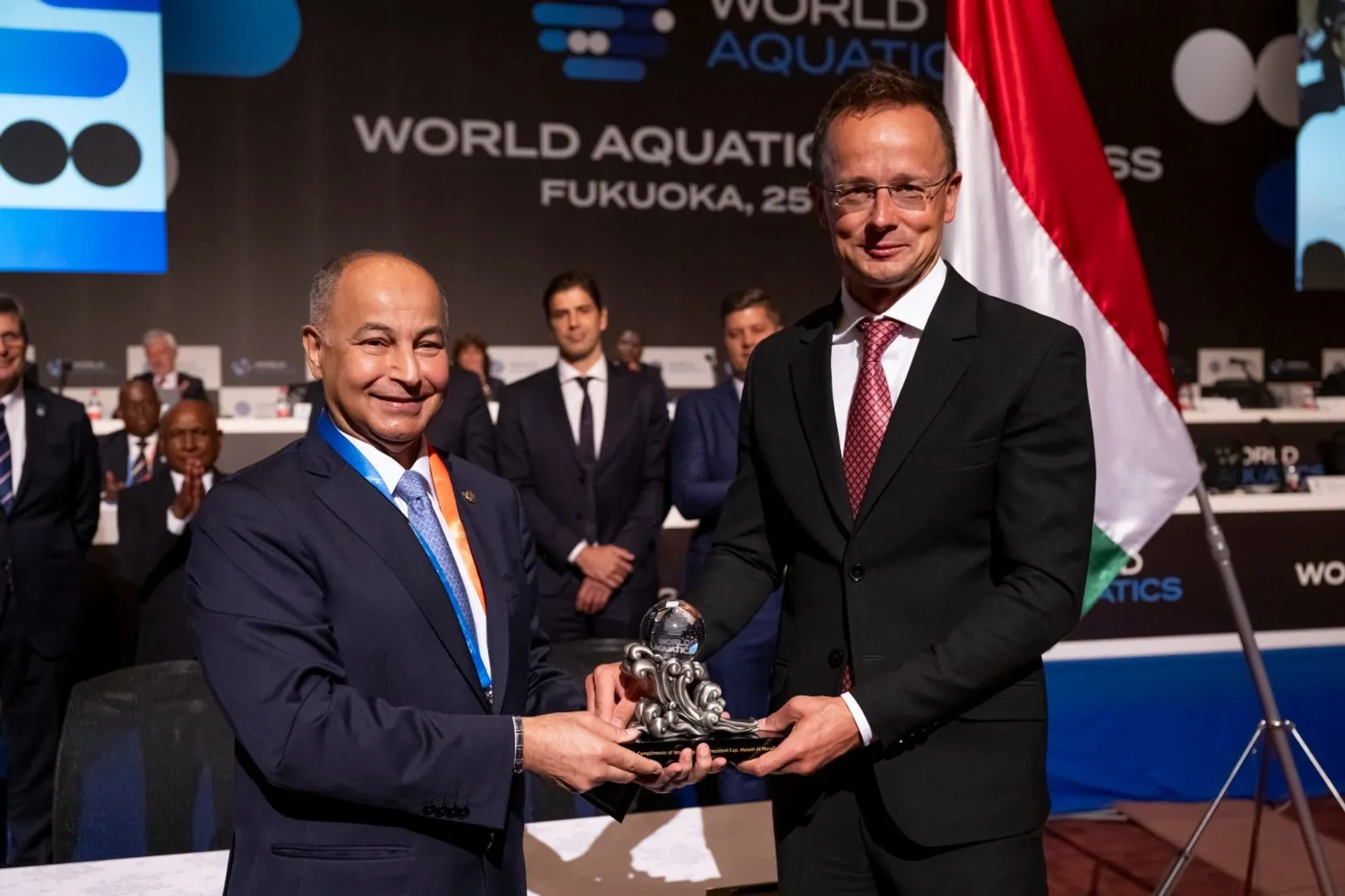 رئيس مجلس إدارة Planet Aquatics حسين المسلم متورط في جدل عقد الكويت