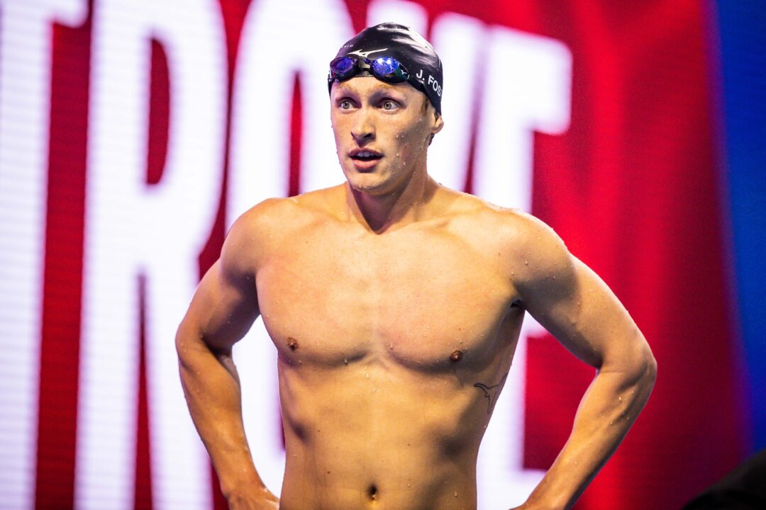 Jake Foster Swims 2:08.23 Personal Best 200 Breaststroke, Breaks Pro Swim Record