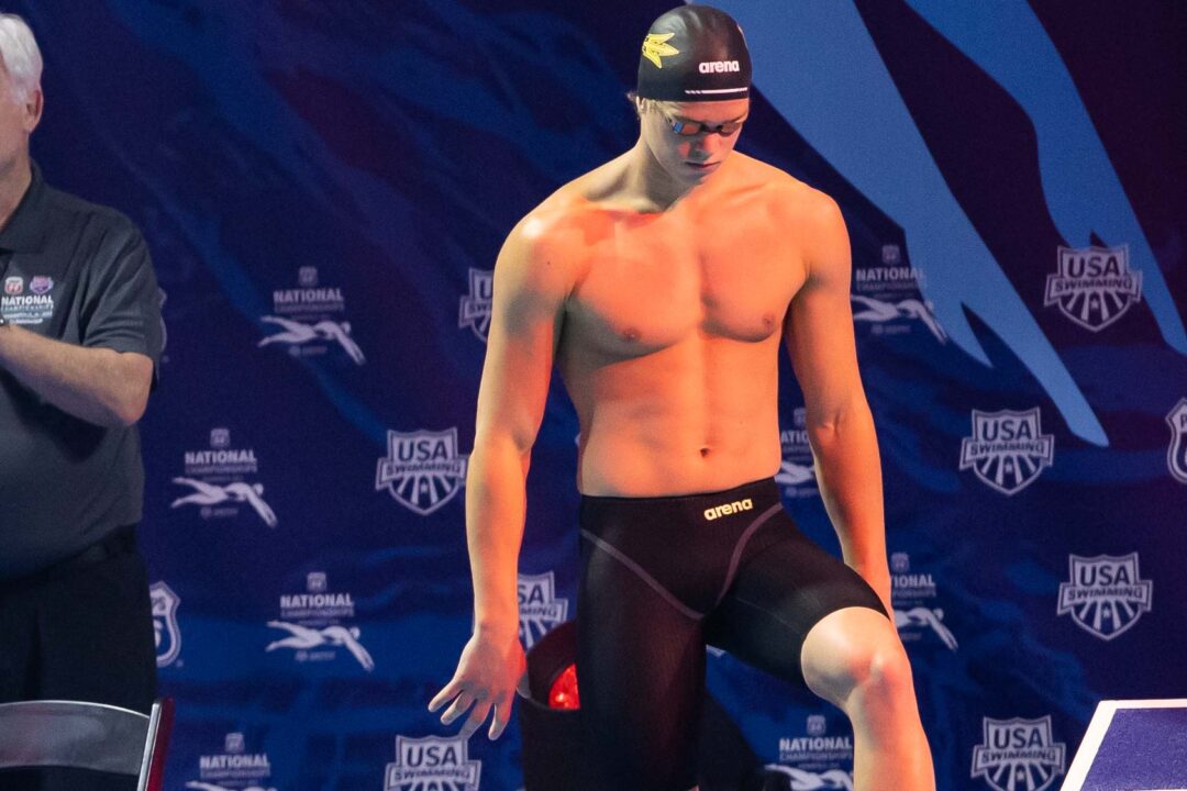 18 Year Old Jonny Kulow Swims 22.03 50 Freestyle, #4 17-18 All-Time