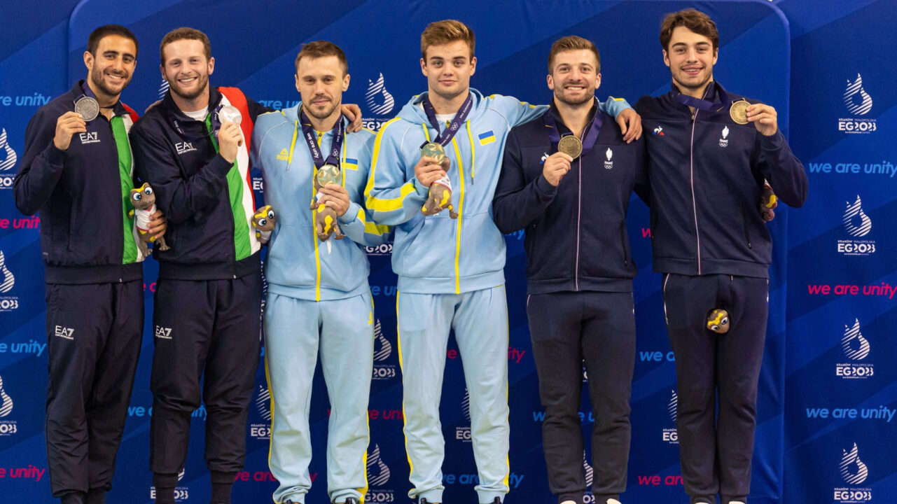 Ukraine Tops European Diving Championships Medal Table