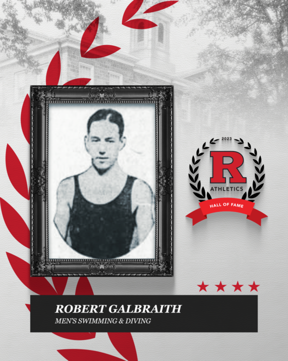 Robert Galbraith Named Part of Rutgers Athletics 2023 Hall Of Fame Class