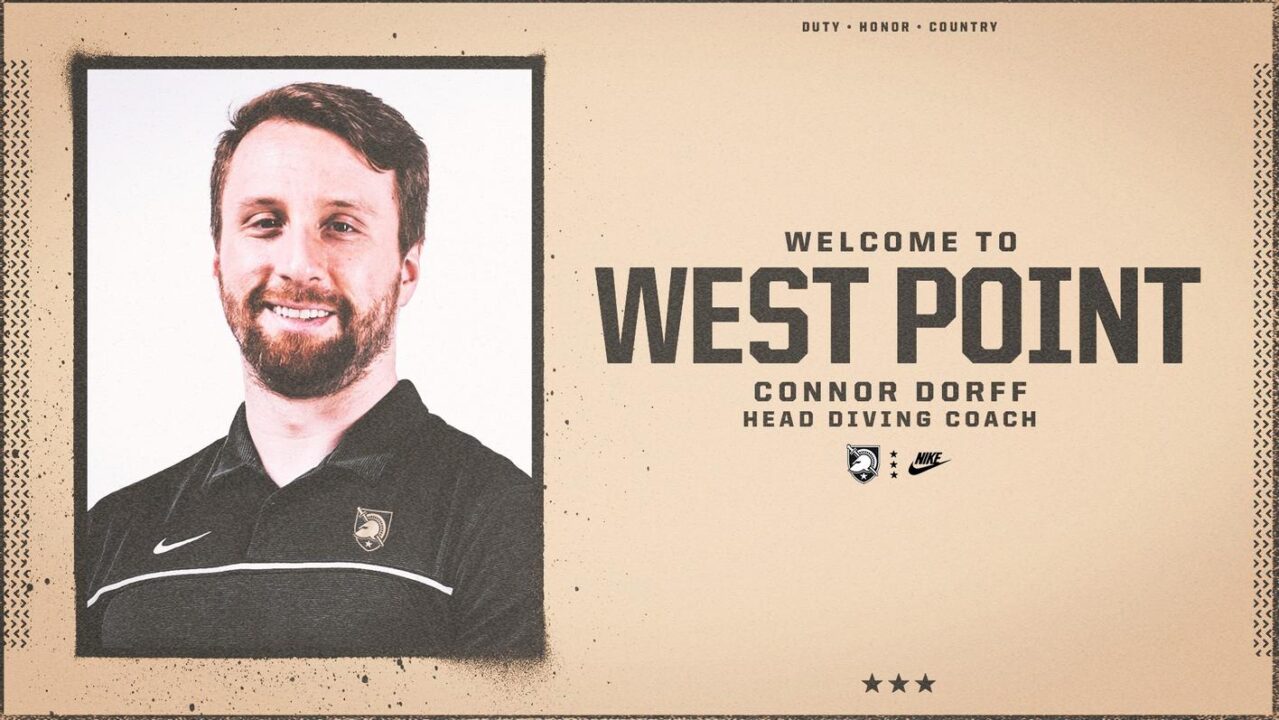 Army West Point Names Connor Dorff Head Diving Coach