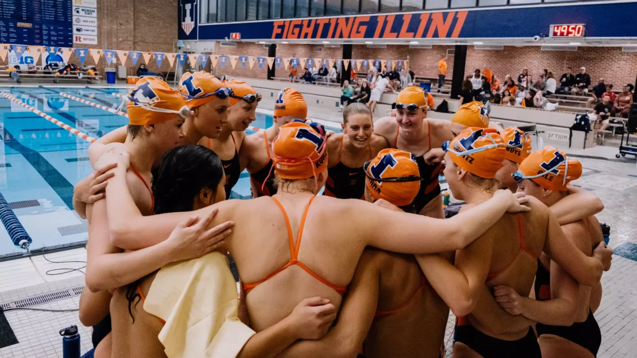 Eight Pool Records Fall as Illinois Tops Vanderbilt at Home