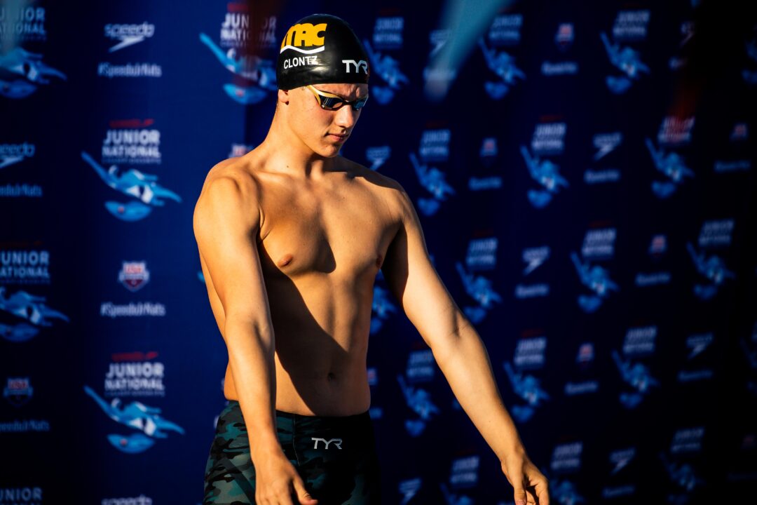 Junior National Teamer Norvy Clontz Switches Clubs From SwimMAC to MSA