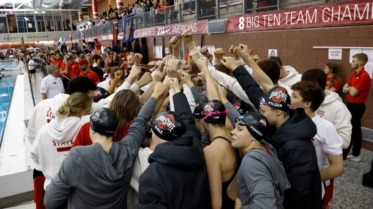 Why Ohio State Starts Their College Season with 5 Swims and 4 Lifts per Week