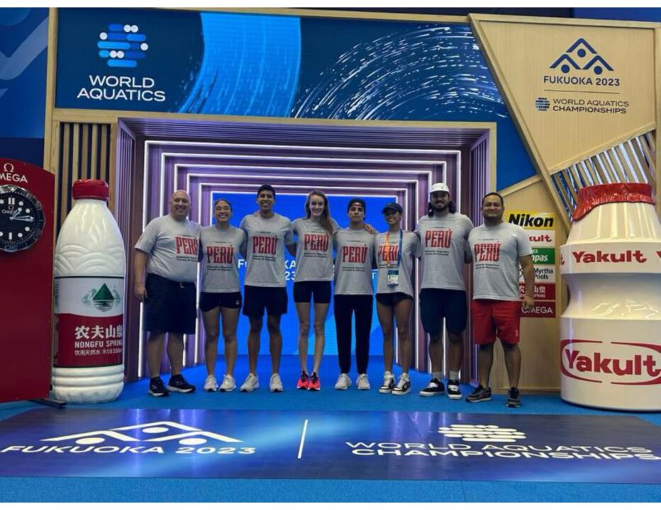 Olympian McKenna DeBever Leads 12 Peruvian Swimmers to 2023 Pan American Games