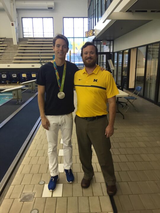 Former Michigan Associate & Olympic Coach Dr. Josh White Joins Fitter & Faster Swim Camps