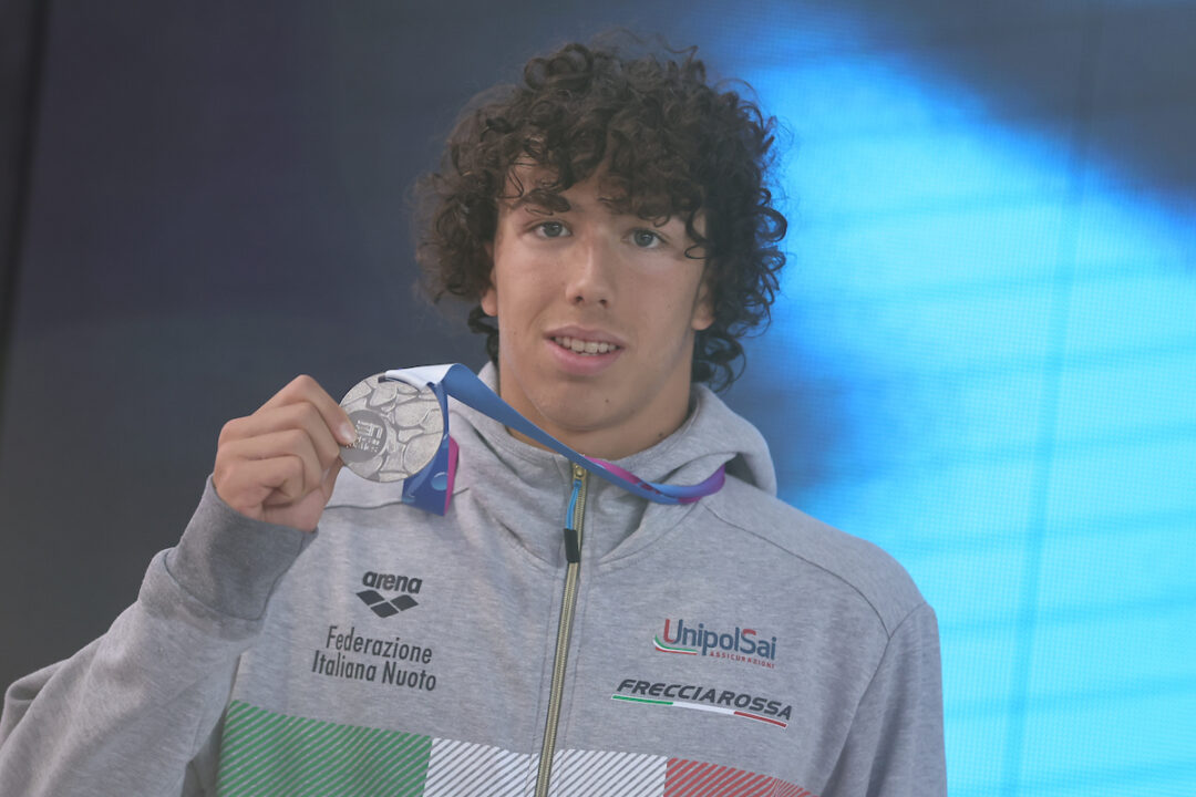 Alessandro Ragaini Argento Mondiale Jr E Record Italiano Jr 200 Stile