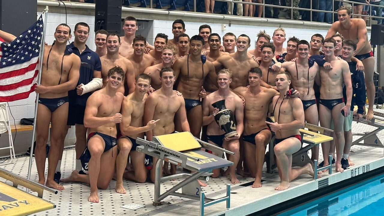 No. 18 Navy Water Polo Flies by No. 20 Air Force Thanks to Strong Start
