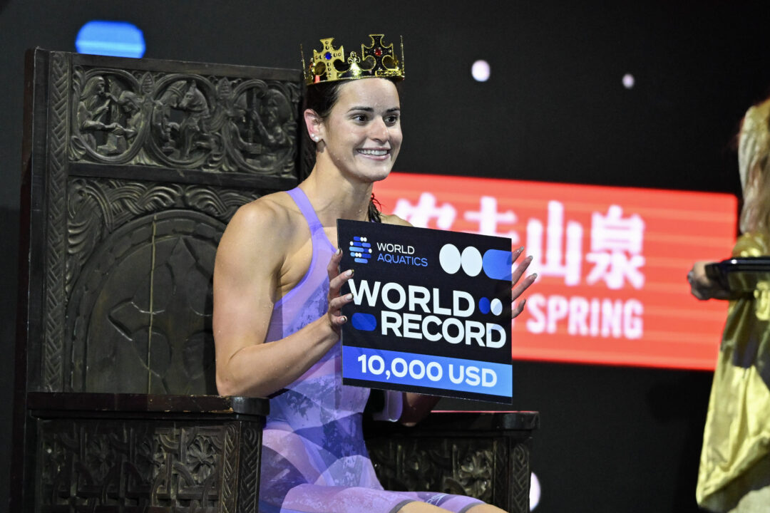 WATCH: Australian Kaylee McKeown Take Out World Records in 50, 100 Back