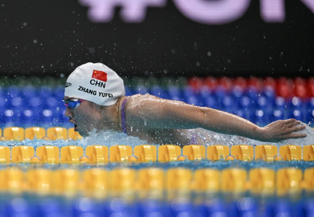 Zhang Yufei Leads Women’s 50 Fly Charge On Day 1 Of Chinese SC Nationals