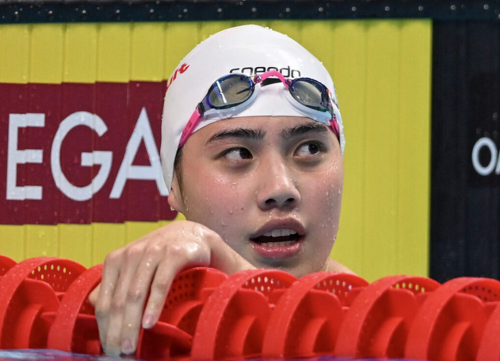 2023 Swammy Awards: Asian Female Swimmer Of The Year – Zhang Yufei