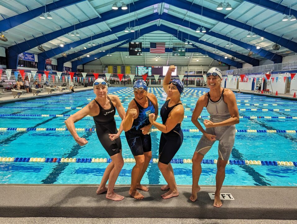 Kelly Palace Sets Two Masters Nationals Records, Leads Off WR Relay At Rowdy Gaines Classic