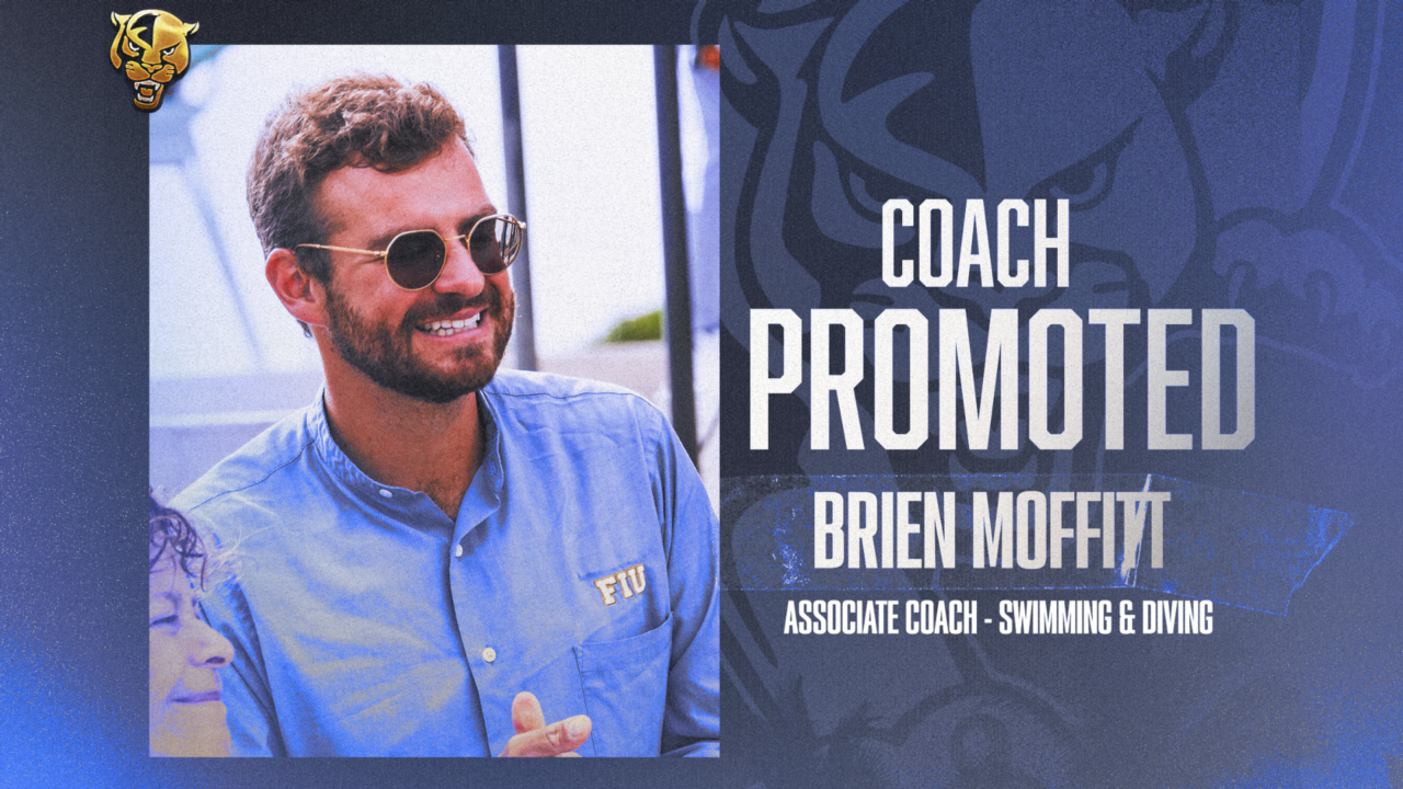 FIU Swim & Dive Promotes Brien Moffitt to Associate Coach