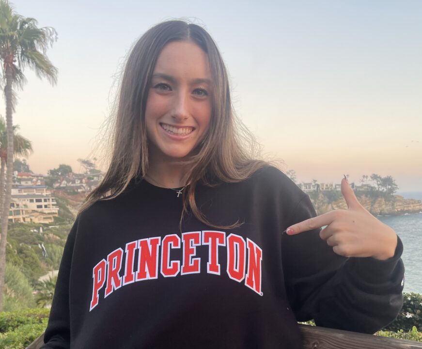 Olympic Great Janet Evans’ Daughter, Sydney Willson, Commits to Princeton for 2025