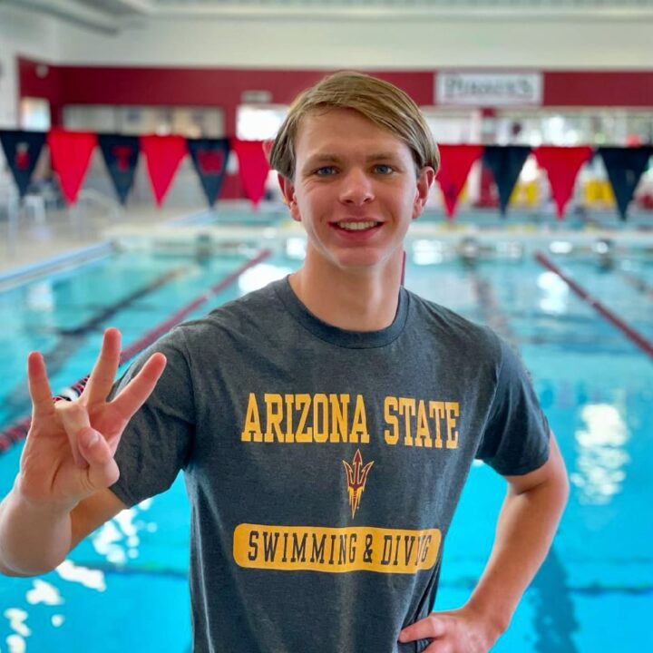 Future Sun Devil Michael Hochwalt Pops 4:19 400 IM on Day 2 of Federal Way Sectionals