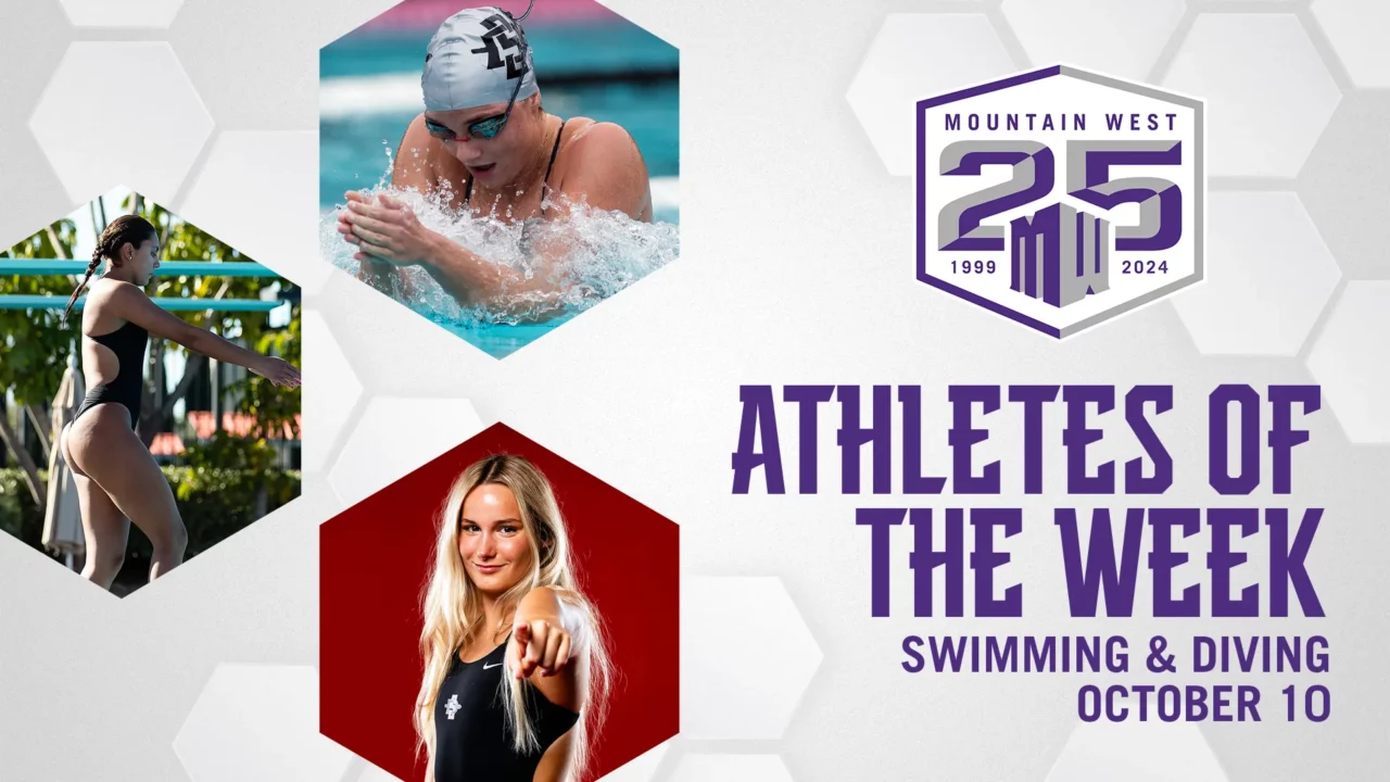 San Diego State Sweeps Mountain West Swimming & Diving Weekly Awards