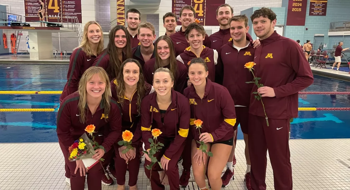 Minnesota Earns Senior Day Sweeps Over South Dakota State, St. Thomas