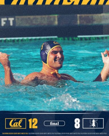 No. 2 Cal Men's Water Polo Cruises To Big Splash Win Over No. 4 Stanford