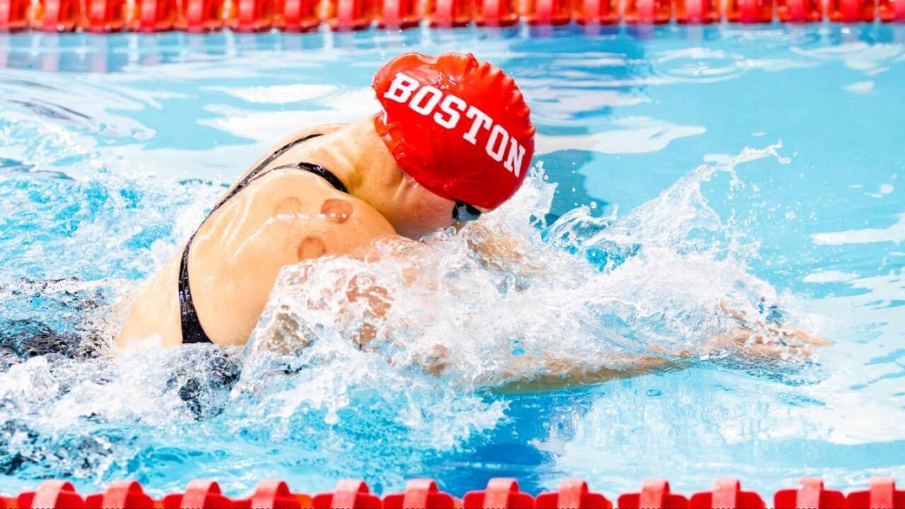 Boston U Sets Numerous Pool Records In Sweep of Holy Cross In Turnpike Trophy Meet