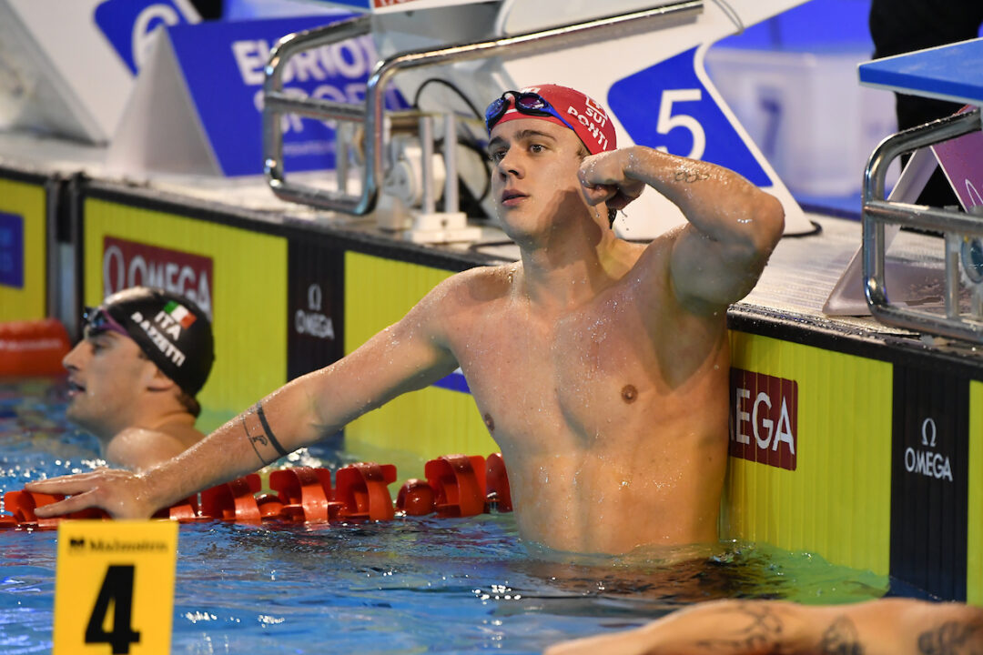 Ponti After The 50 Fly:”To Beat The WR I Need 5 Stroke In The First 25″(Euros Quotes Day 5)
