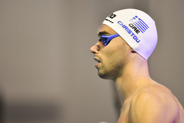 Apostolos Christou Downs Greek 200 Back Record On Day One Of Nationals