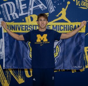 Henry Gray (’24) Commits to Michigan, Joining Fellow British Butterfly Specialist Matt Bowe