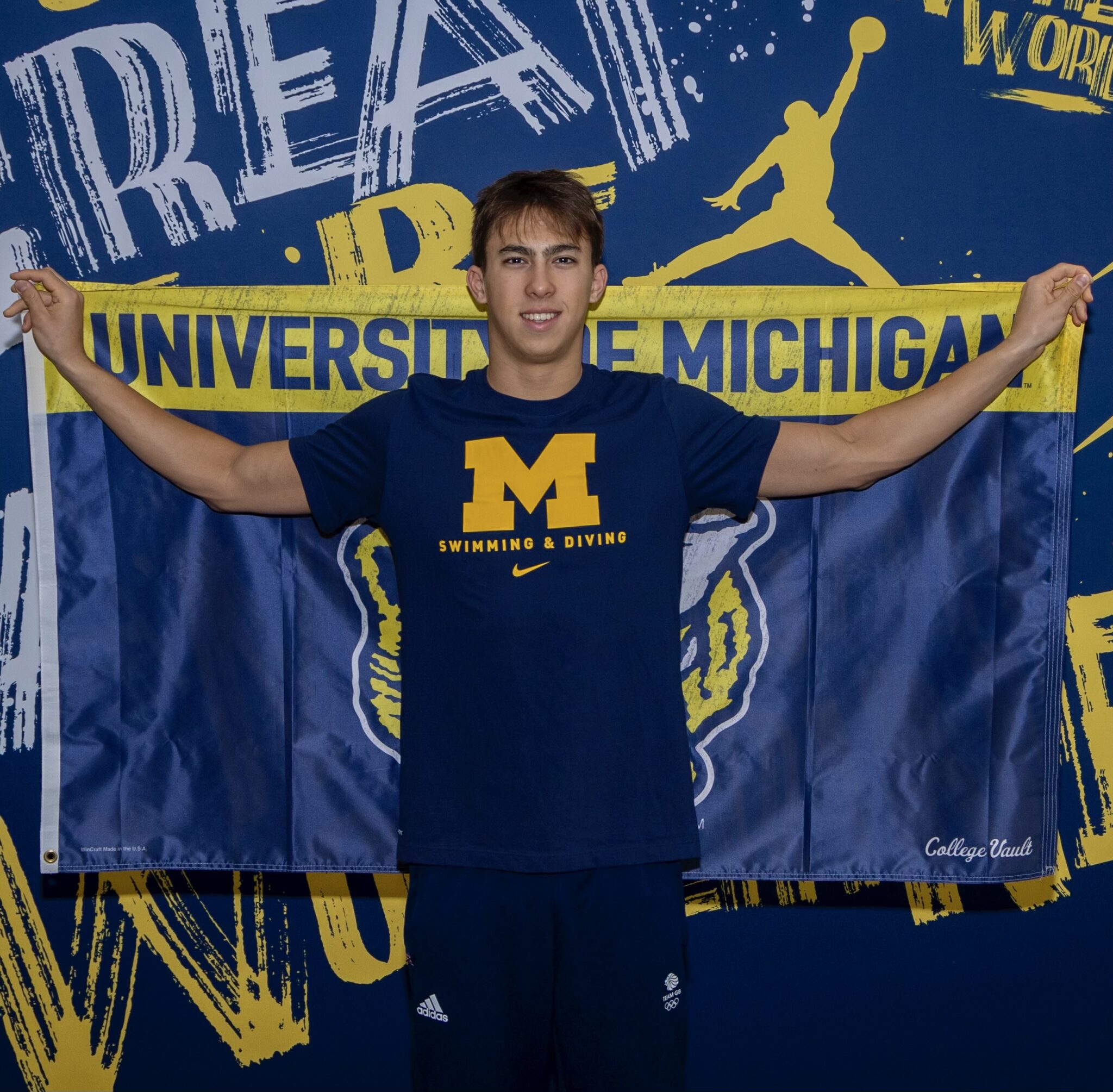 Henry Gray ('24) Commits to Michigan, Joining Fellow British Butterfly Specialist Matt Bowe