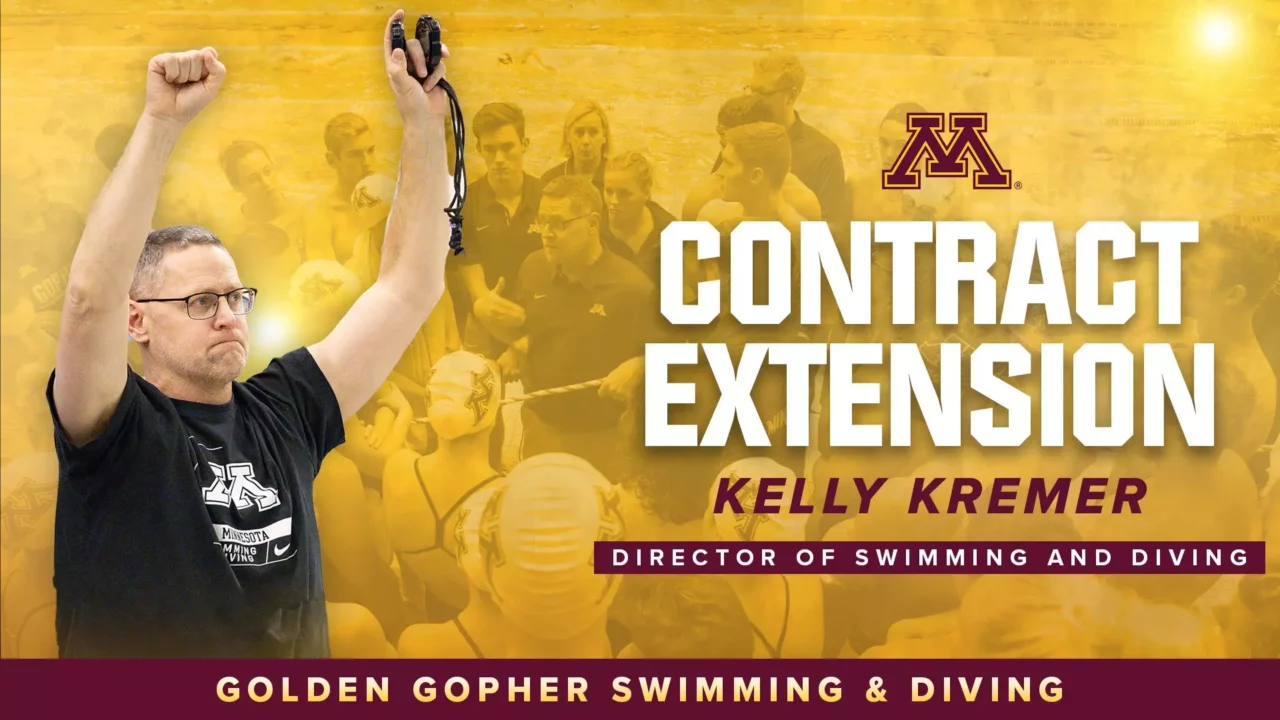 Minnesota Swim & Dive Director Kelly Kremer Inks Four-Year Contract Extension