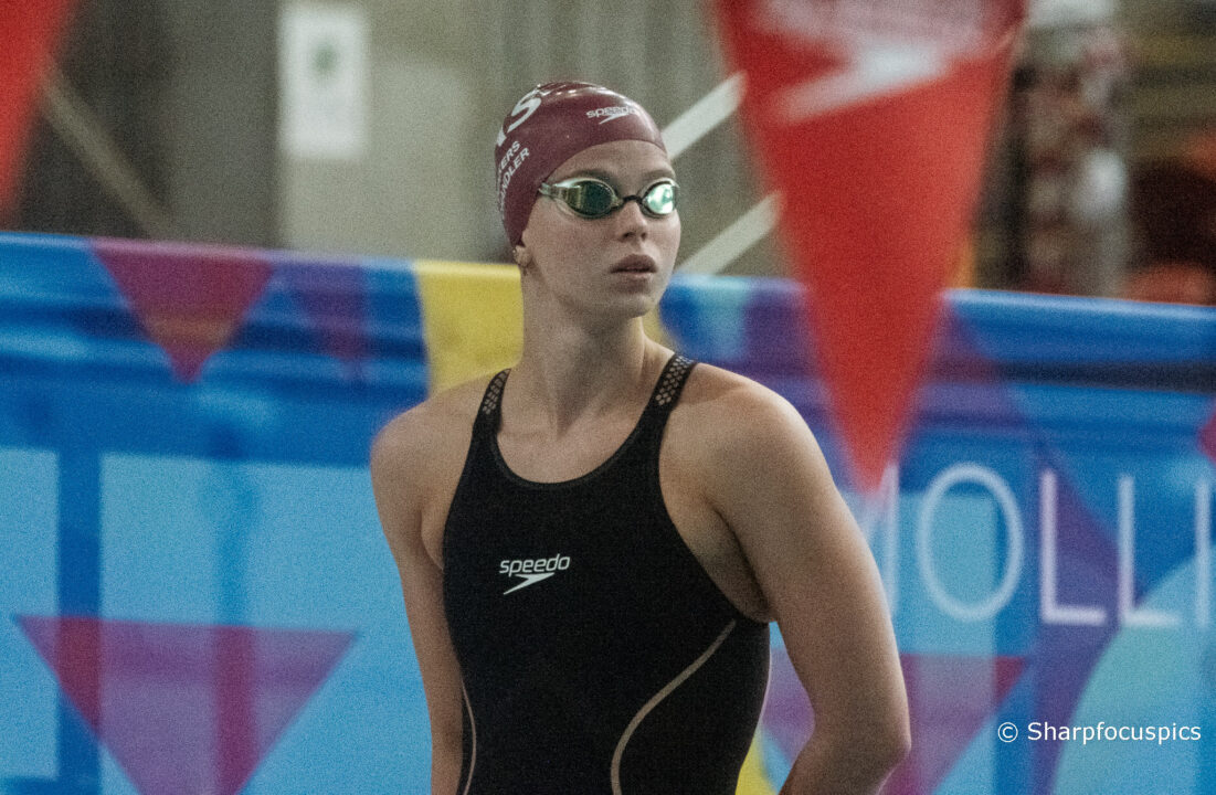 World Championships Medalist Elizabeth Dekkers Logs 2:05.20 200 Fly All Comers Record