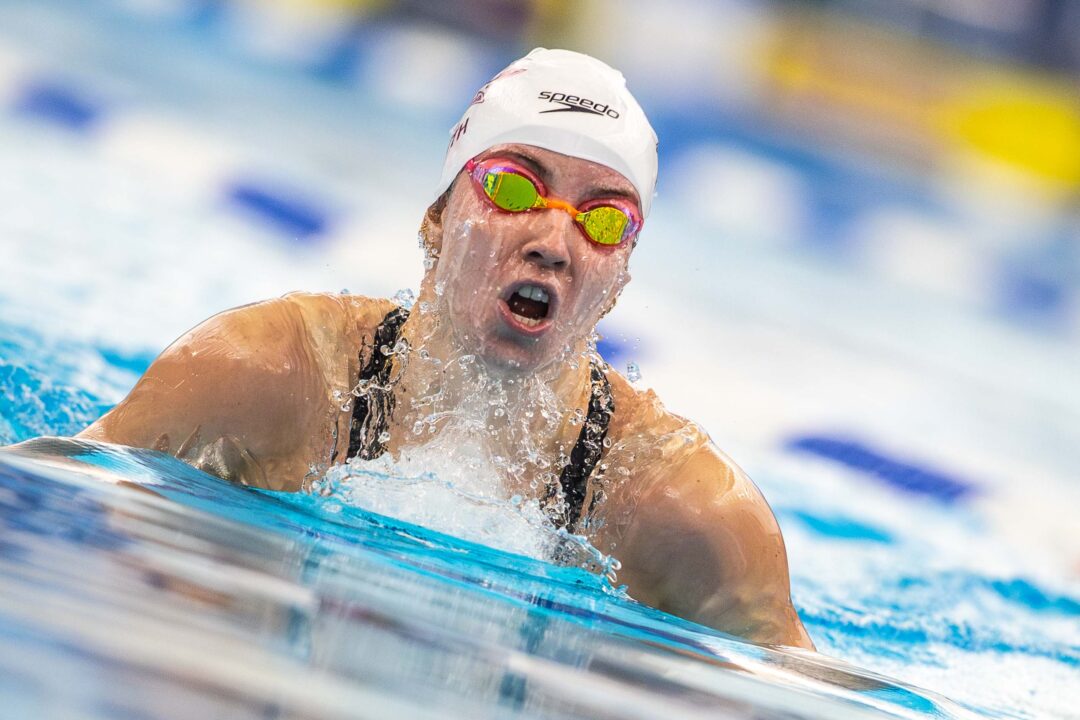Regan Smith Describes 10×50 Breast Pace at OTC Training Camp