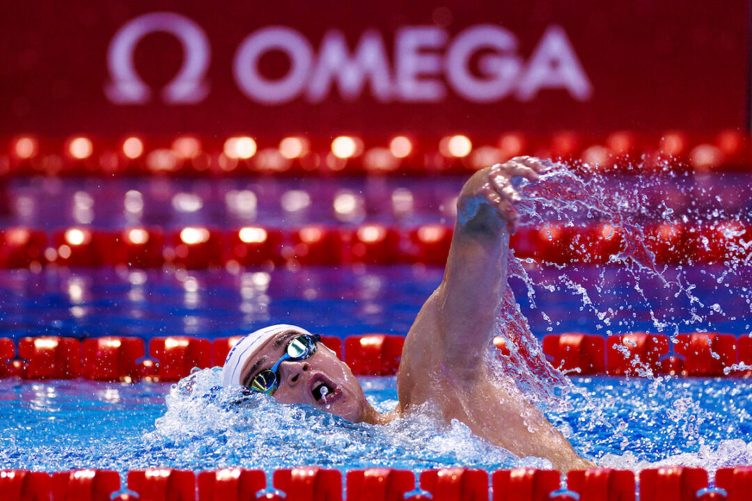 Andrei-Theodor Proca Breaks the Romanian Record in the Men’s 1500 Free at Mare Nostrum Canet Stop