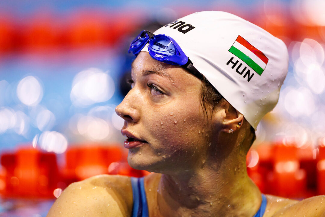 Senanszky (Hungary), Drakou (Greece) Set National Records In 1-2 Finish In 50 Freestyle