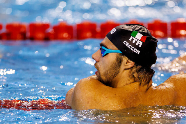 With Olympic Spots On the Line at Sette Colli, Thomas Ceccon Hoping to Swim 200 Back in Paris