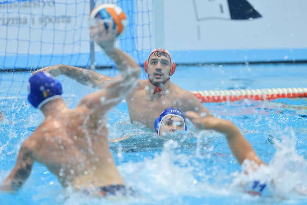 After a Tough Match, Men's Water Polo Team Loses against Greece