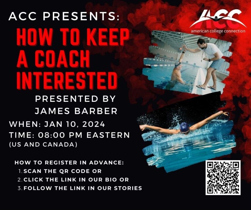 ACC Recruiting Webinar: How To Keep A Coach Interested