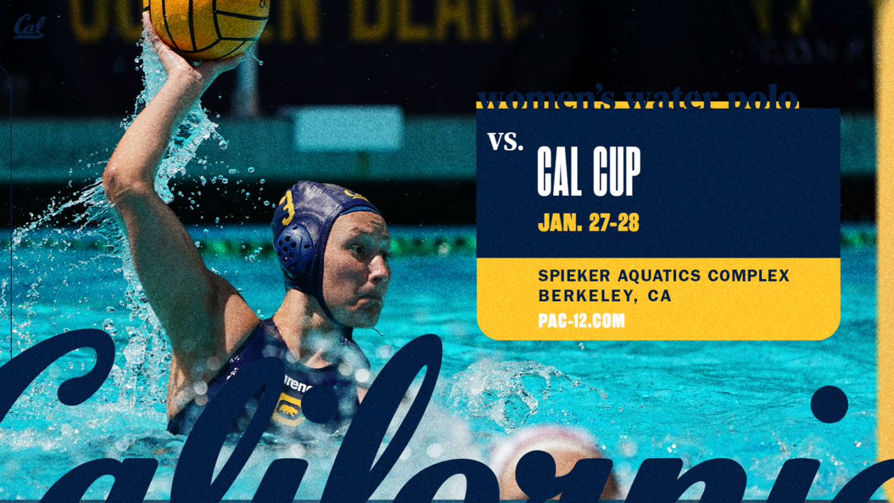 No. 3 Bears Women’s Water Polo Hosts Cal Cup
