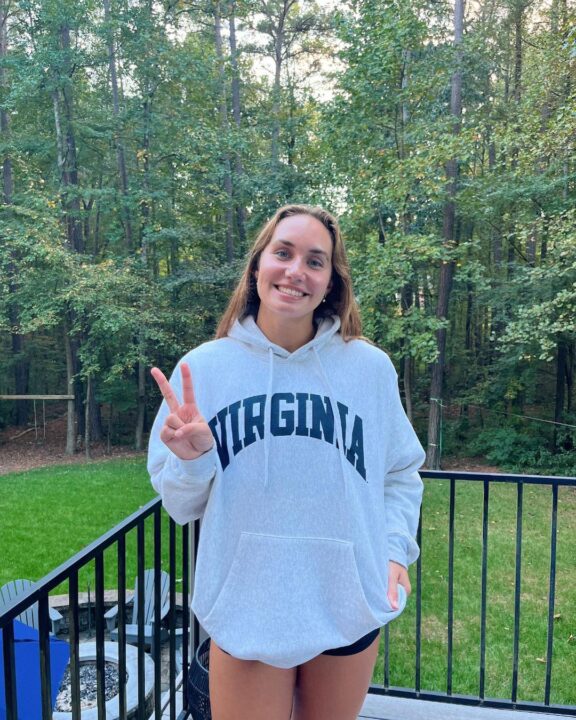 Nova of Virginia Aquatics Freestyler Allison Bischoff Staying In-State With UVA in 2025