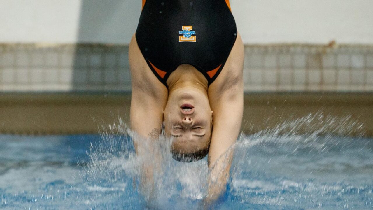 Vols Win Team Event On Opening Day of Tennessee Diving Invite