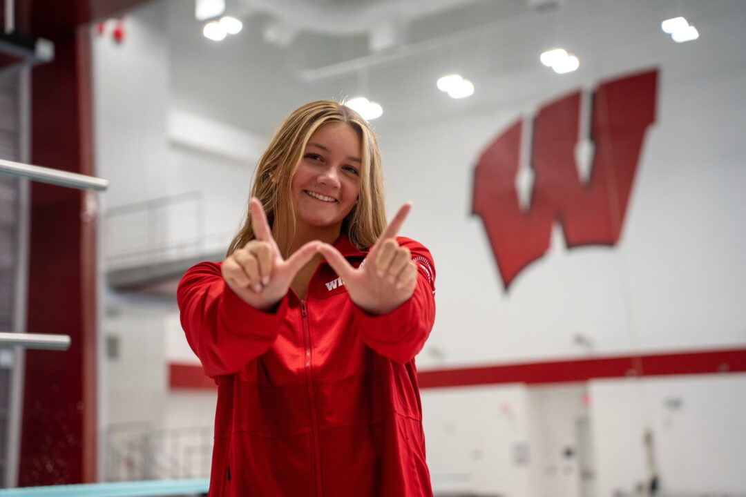 University of Wisconsin Adds Freestyler Sarah Larsen to Class of 2029