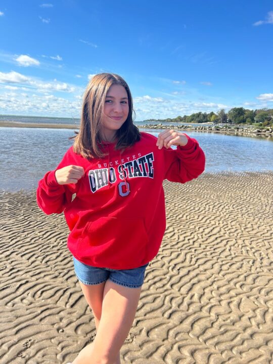 Canadian Sprint Freestyler Taya Hutchison Verbals to Ohio State for Fall of 2025