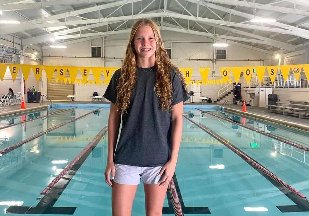 Audrey Derivaux Breaks 13-14 National Age Group Record in the 200 Fly at ‘Sweetheart’ Meet