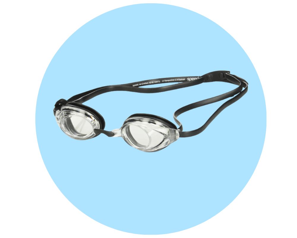 Best Prescription Kids Swim Goggles - Speedo Jr Vanquisher 2.0 Optical Swim Goggles