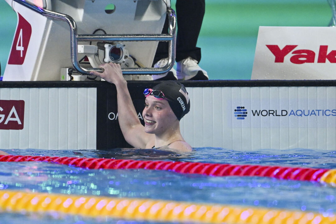 Doha 2024, Day 3 North America Recap: Curzan Claims First Individual World Title In 100 BK