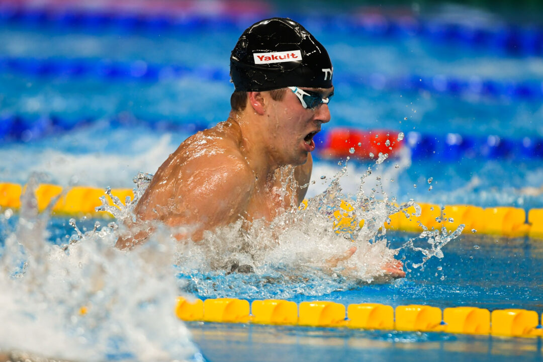 Doha 2024, Day 6 North America Recap: Fink the 2nd Man to Medal in All Three Breast Events