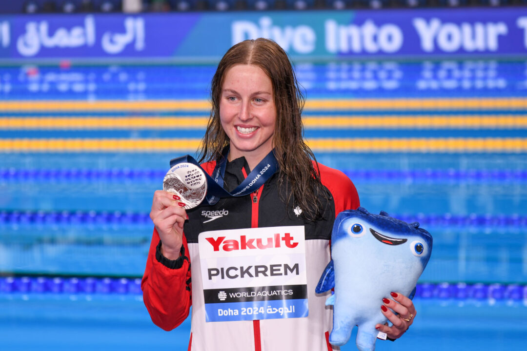 Sydney Pickrem Skipping 2025 Canadian Trials, Evaluating “Next Steps” In Swimming Career