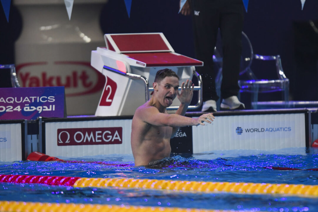 Lewis Clareburt Notches New Zealand Record In 400 Freestyle (3:46.85) At Olympic Trials